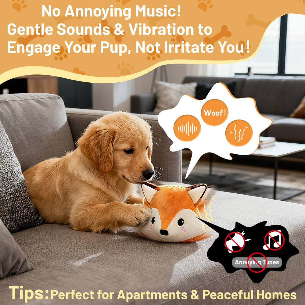 VYsTN Foxy Velcro treat panel adds curiosity and rewards.