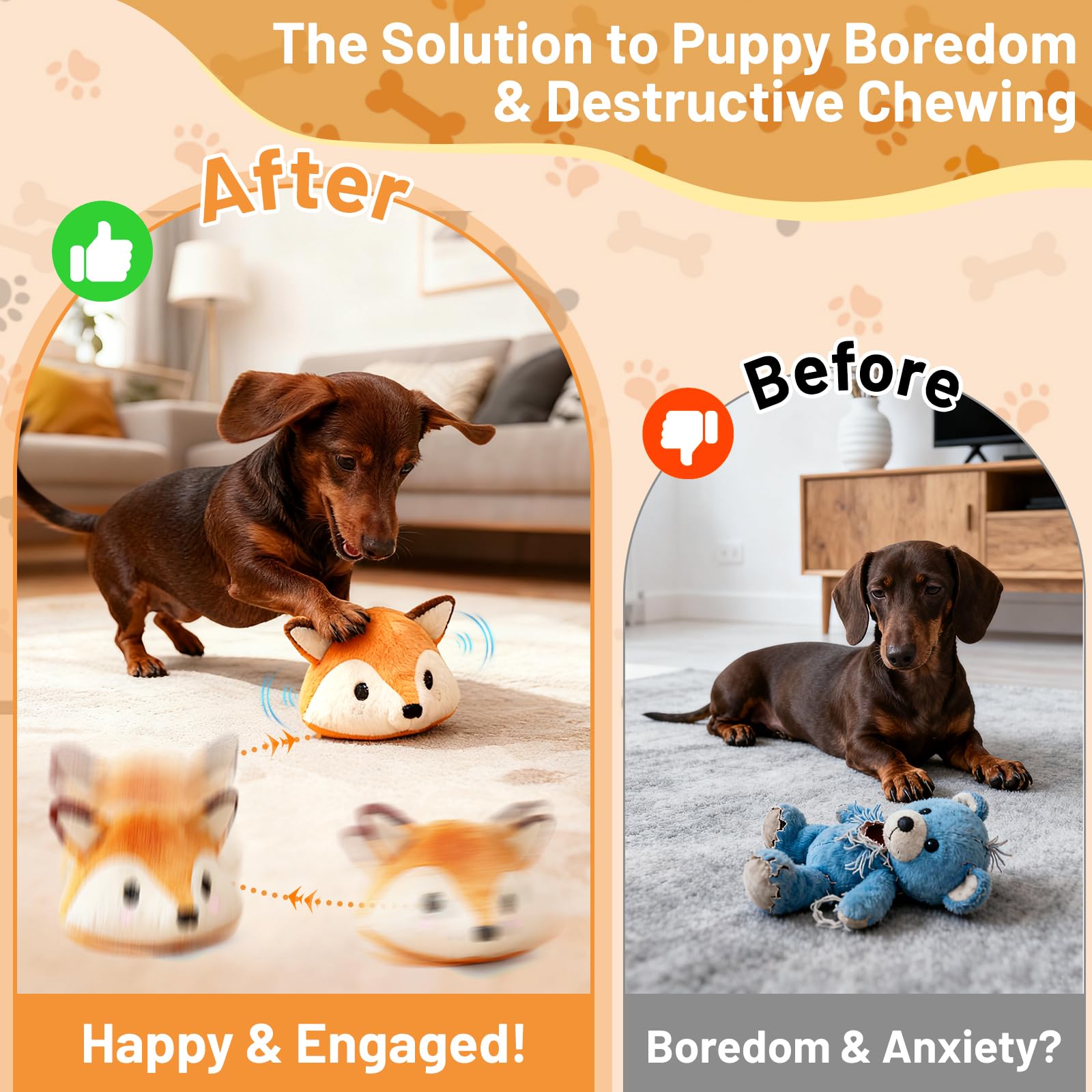 VYsTN Foxy voice-echo feature repeats your words in a playful tone.