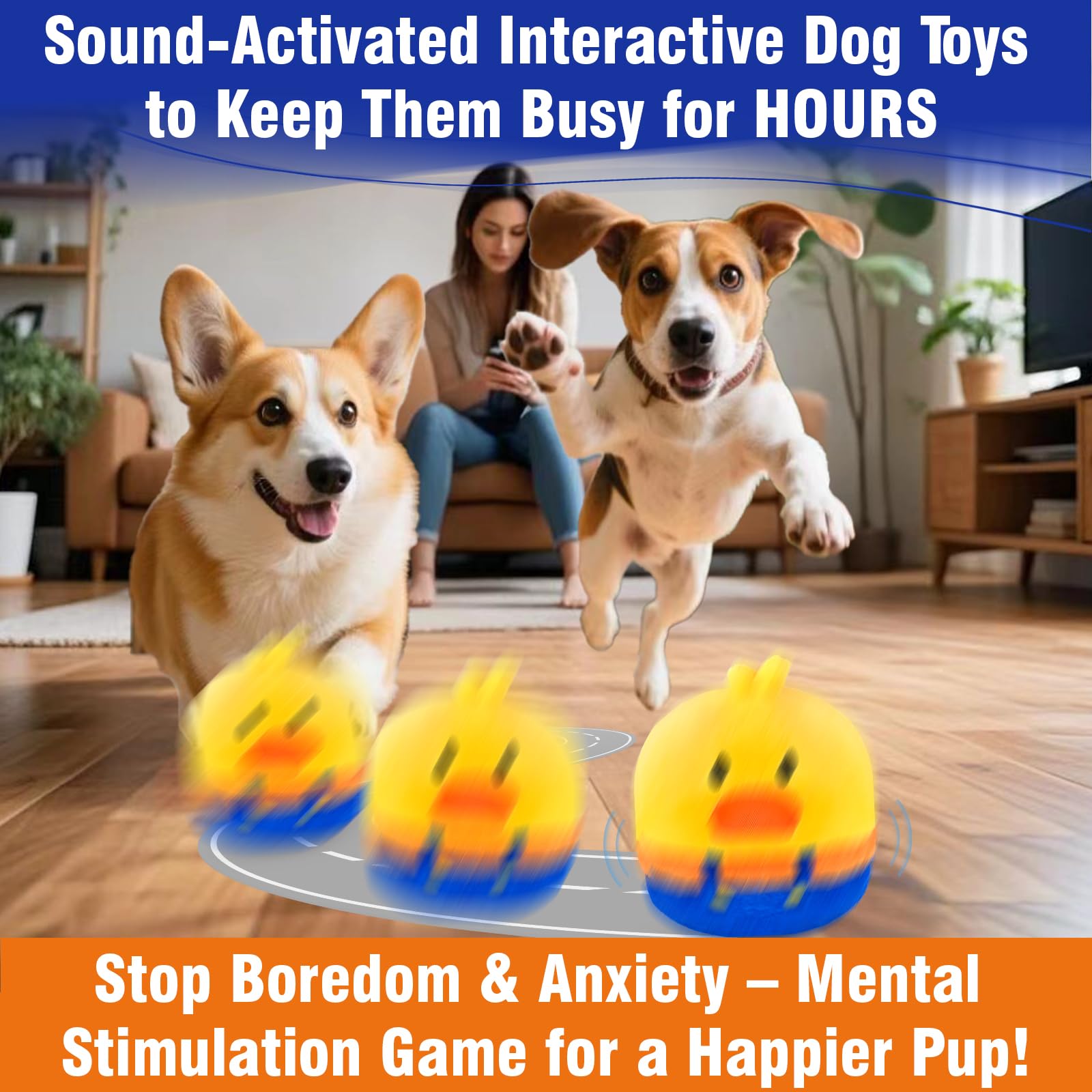 VYsTN Interactive Dog Toy ultra-soft plush cover with reinforced stitching for gentle yet lasting fun.