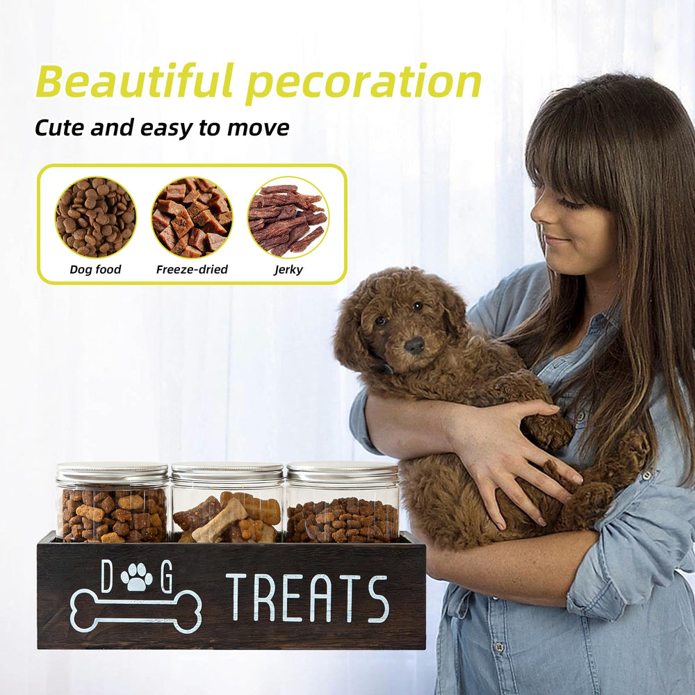 VZODESR custom label stickers let you personalize by pet or treat type.