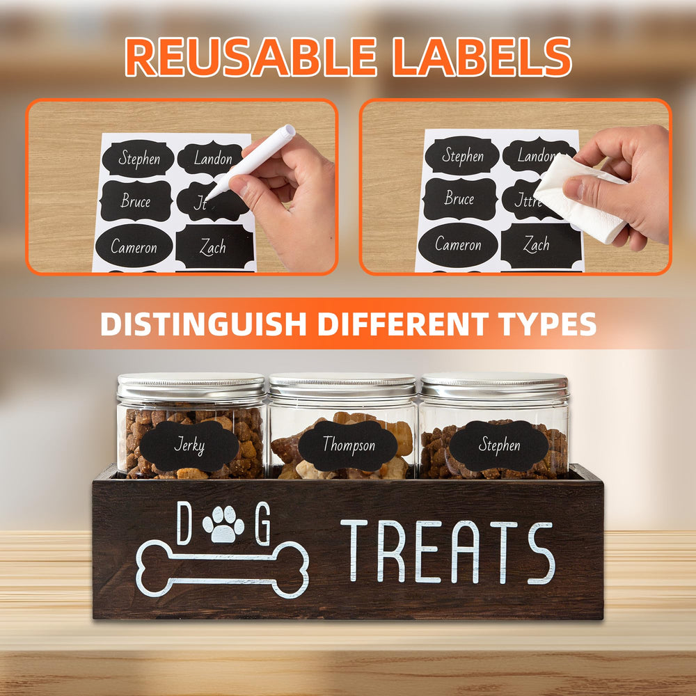 VZODESR wooden pet storage box adds farmhouse charm to any space.