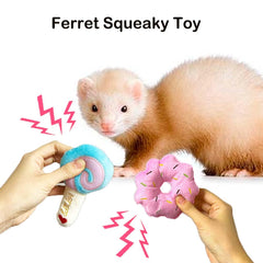 VZqola ferret squeaky bells and interactive balls boost engaging play