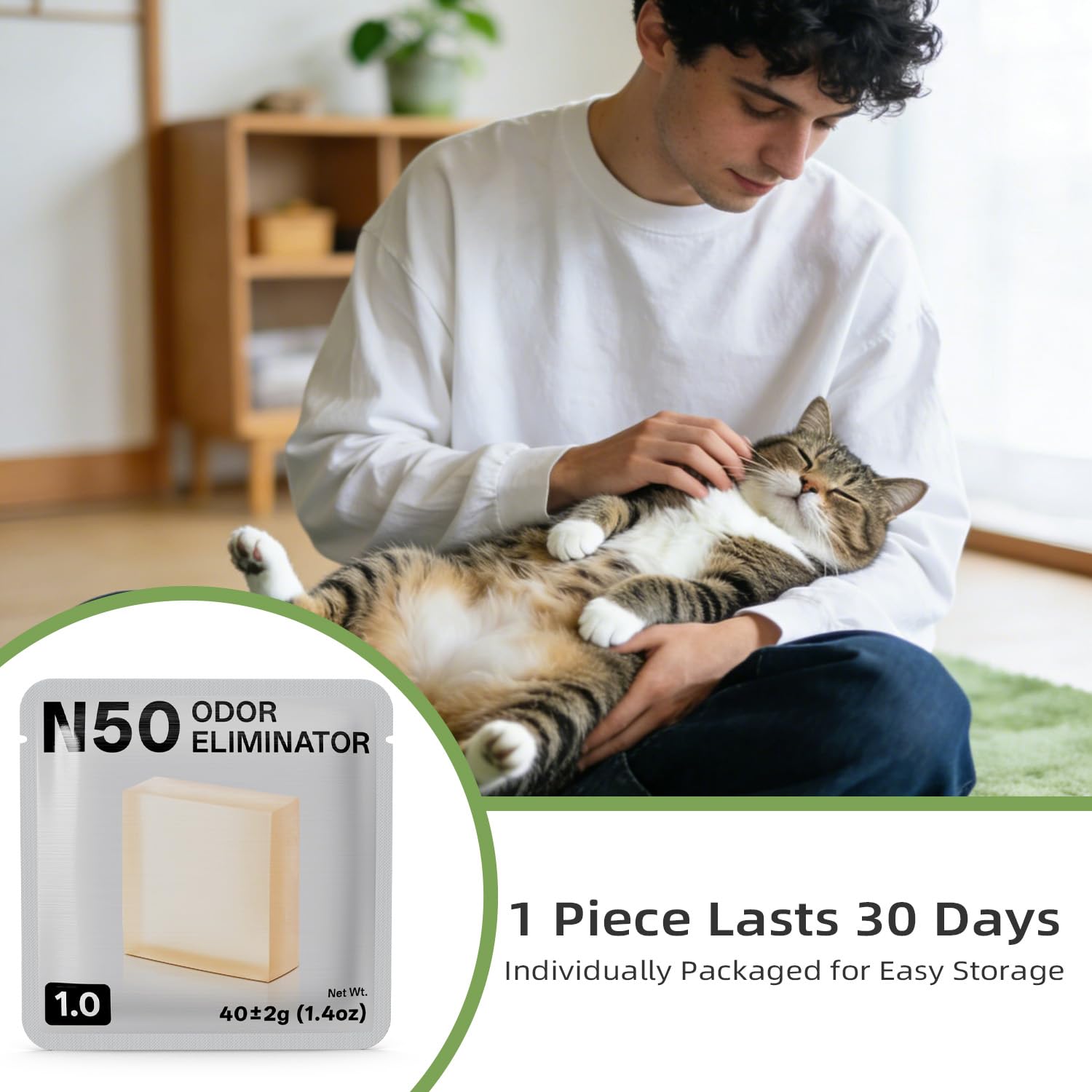 Waatoos N50 replacement ready-for-install odor eliminator for continued freshness.