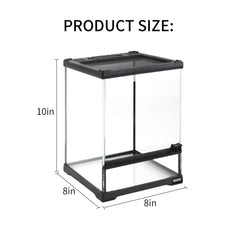Waazoorep tempered glass panel highlights durability and crystal-clear viewing from any angle