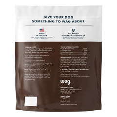 WAG dog treats with real chicken first ingredient boosts flavor and protein