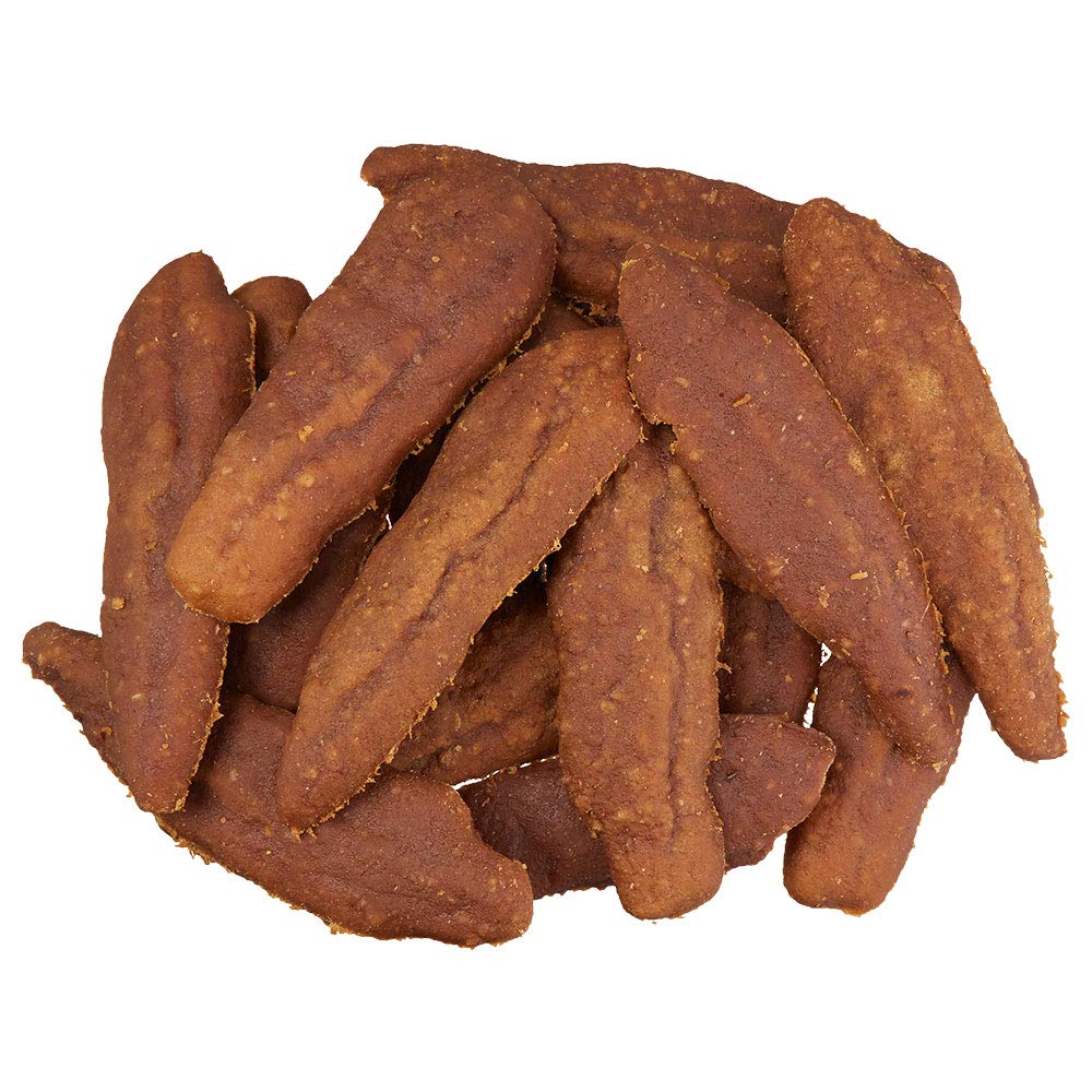WAG jerky label highlights no poultry by-products and no artificial colors.