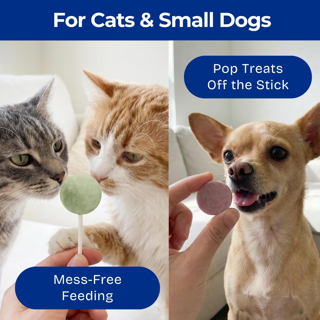 Wag&Purr training-use sticks pictured for quick rewards.