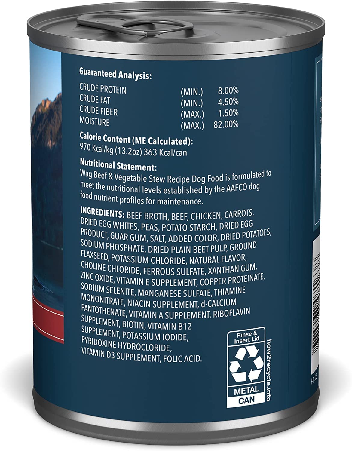 Wag Stew pack of 12 cans for easy inventory.