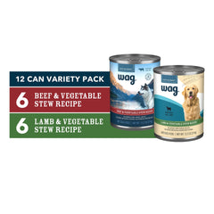 WAG stew with vegetables and meat chunks in gravy, adds wholesome proportions to meals.
