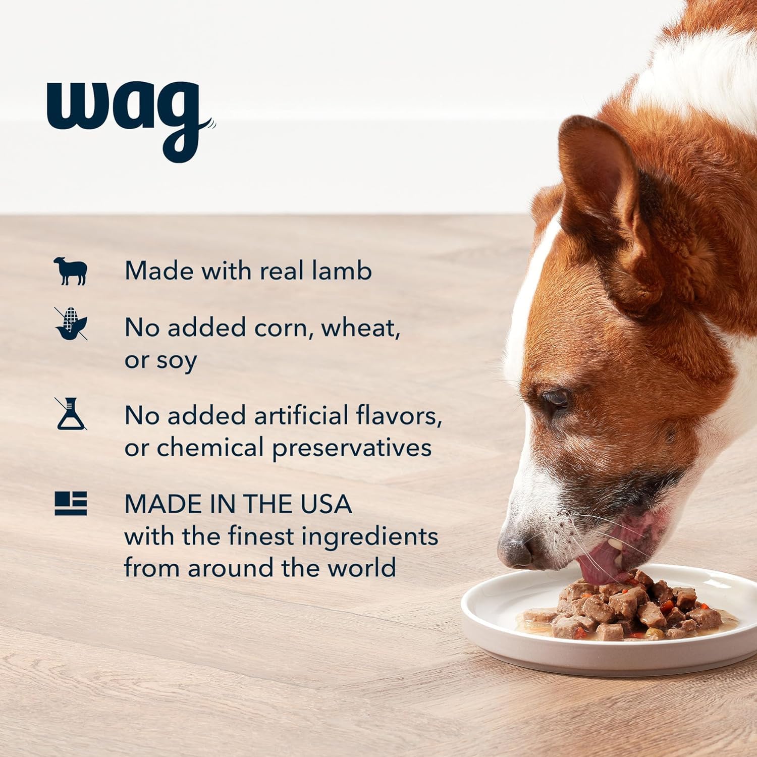 WAG Lamb Stew grain-free with no corn wheat or soy