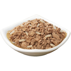 Waggin' Train Purina seafood entrees variety pack close-up showing label for easy meal rotation.