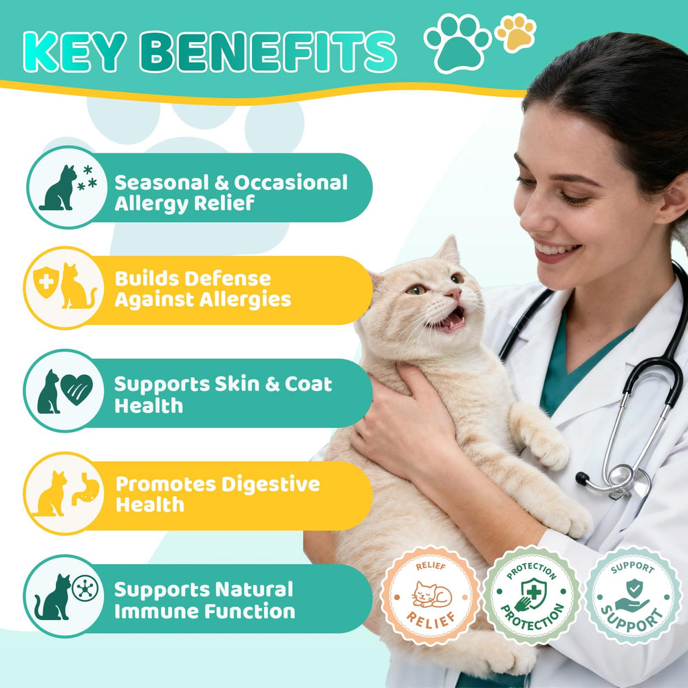 Wagmee cat allergy drops dose measure for simple administration.