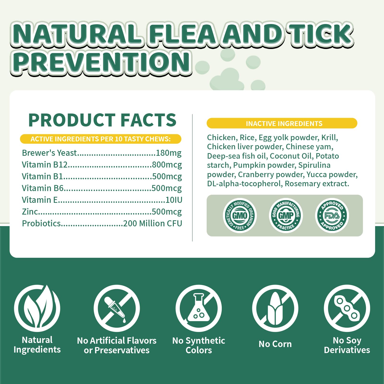 Wagmee Cat Flea Chews packaged-design facilitates simple storage and use