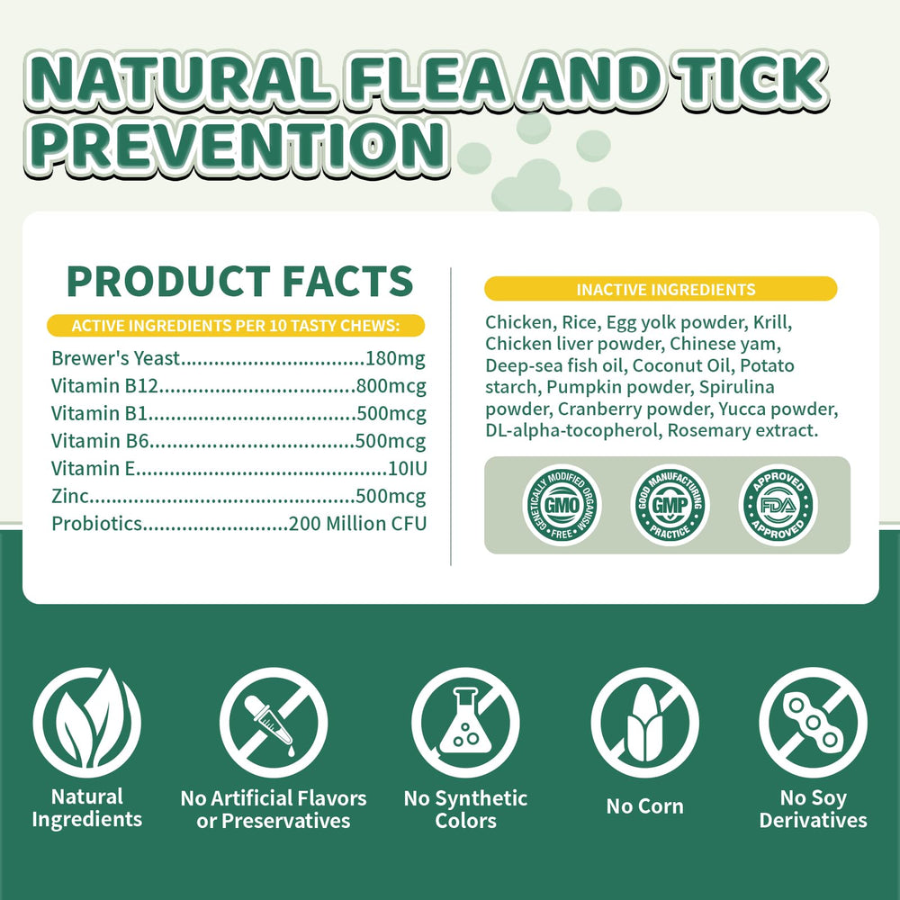 Wagmee Cat Flea Chews packaged-design facilitates simple storage and use