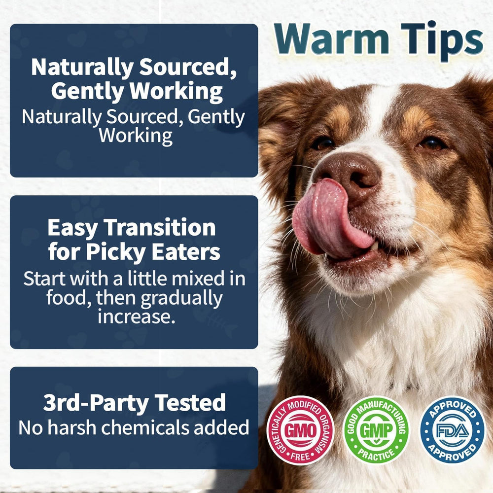 Wagmee chicken flavor signals a tasty daily supplement.