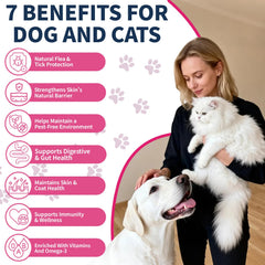 Wagmee omega-3 and biotin support a healthy coat