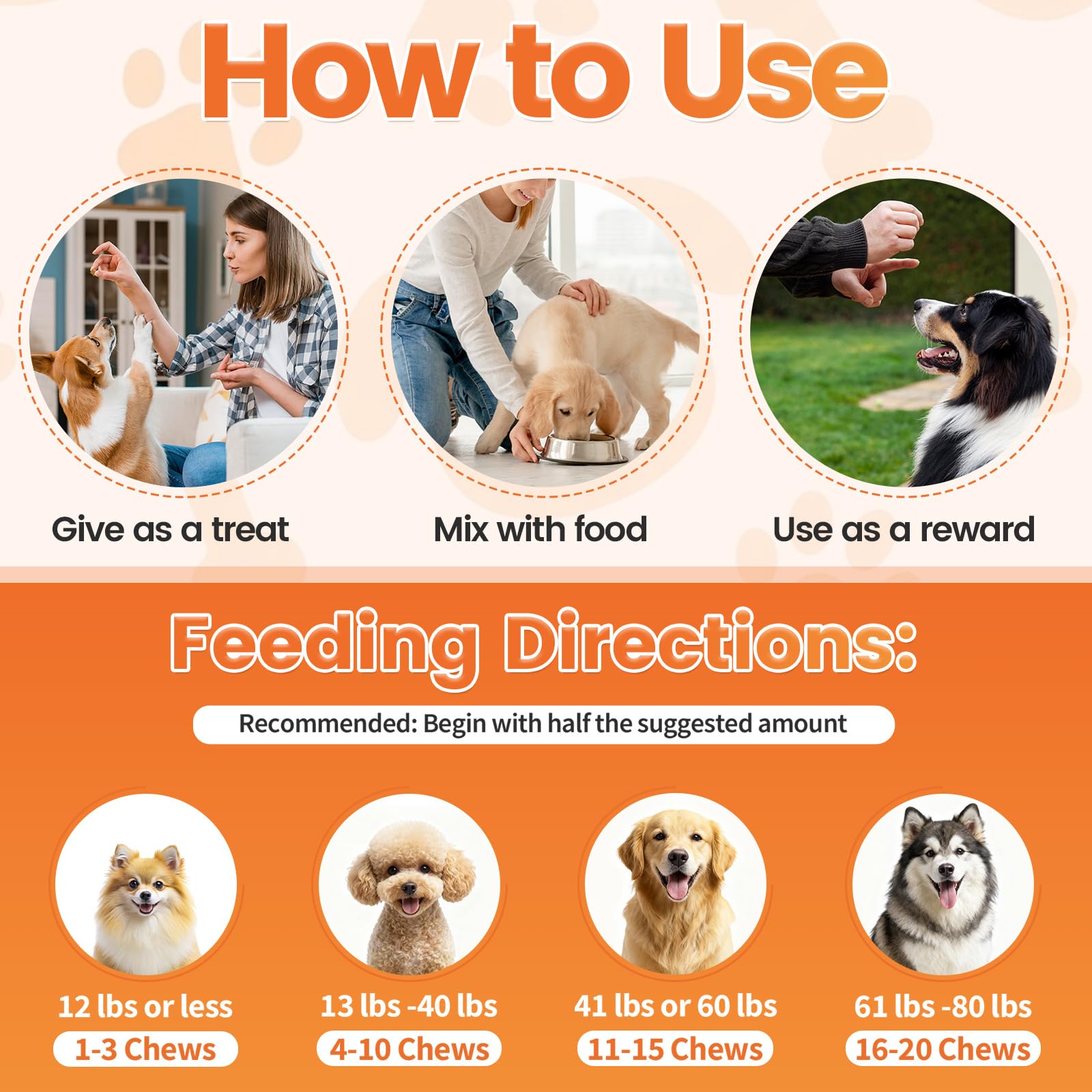Wagmee puppy multivitamin chews for growing dogs.