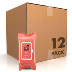 Wags & Wiggles Purify wipes clean paws and body with a gentle hypoallergenic formula.