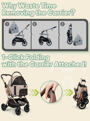 WagvyGo waterproof carrier interior shown for easy cleaning after outdoor use