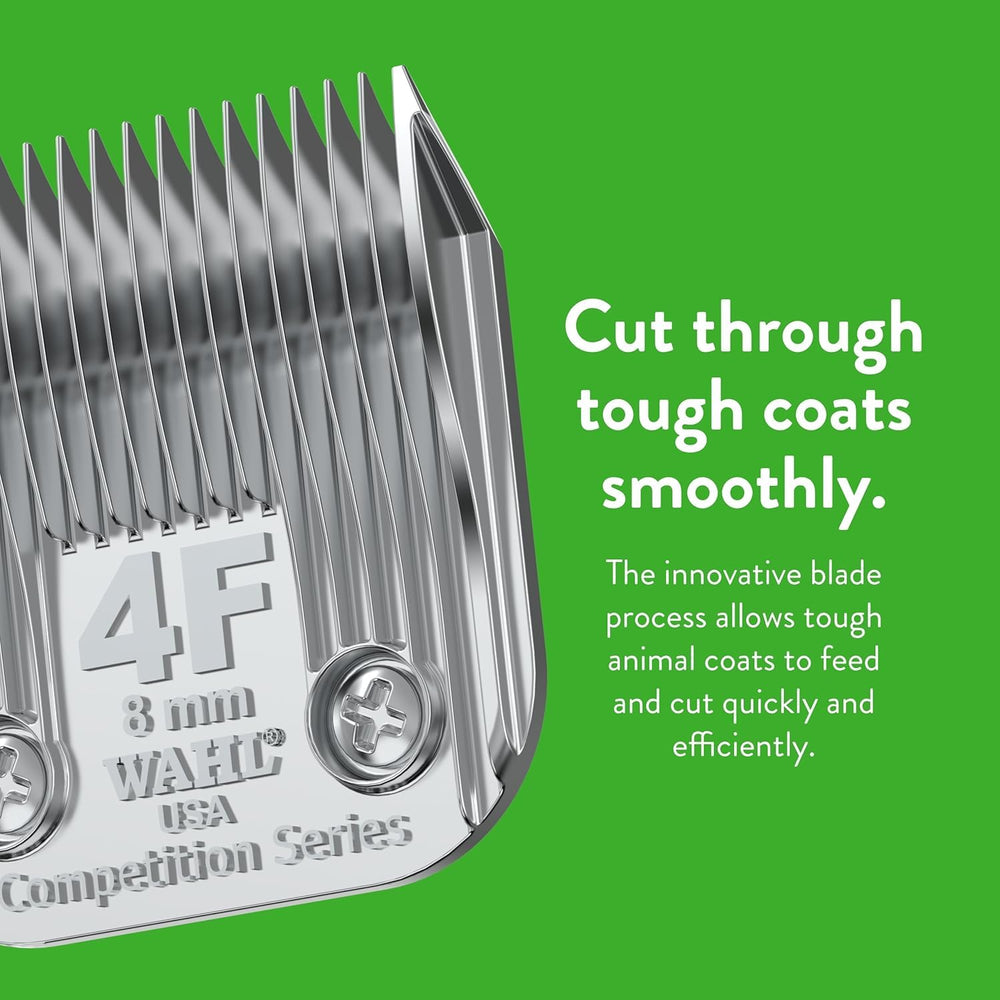 Wahl 4F blade ideal for dogs, cats, horses and larger animals.