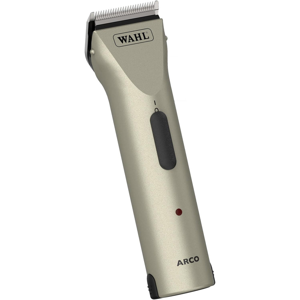 Wahl Arco cordless clipper kit—front view, ideal for quick at-home pet grooming.