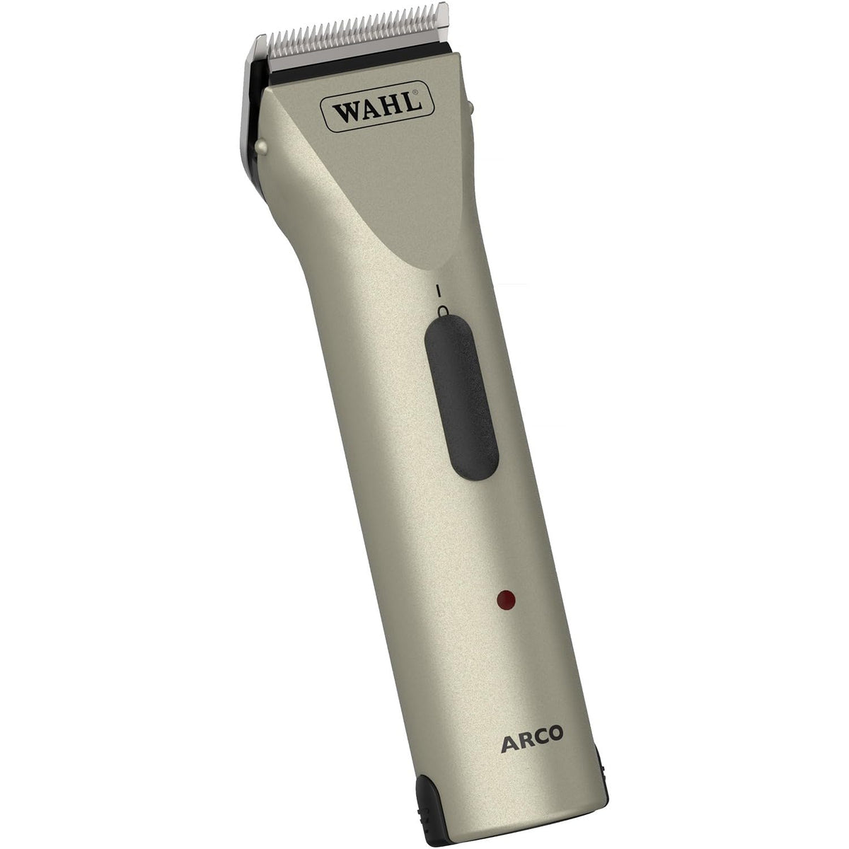 Wahl Arco cordless clipper kit—front view, ideal for quick at-home pet grooming.