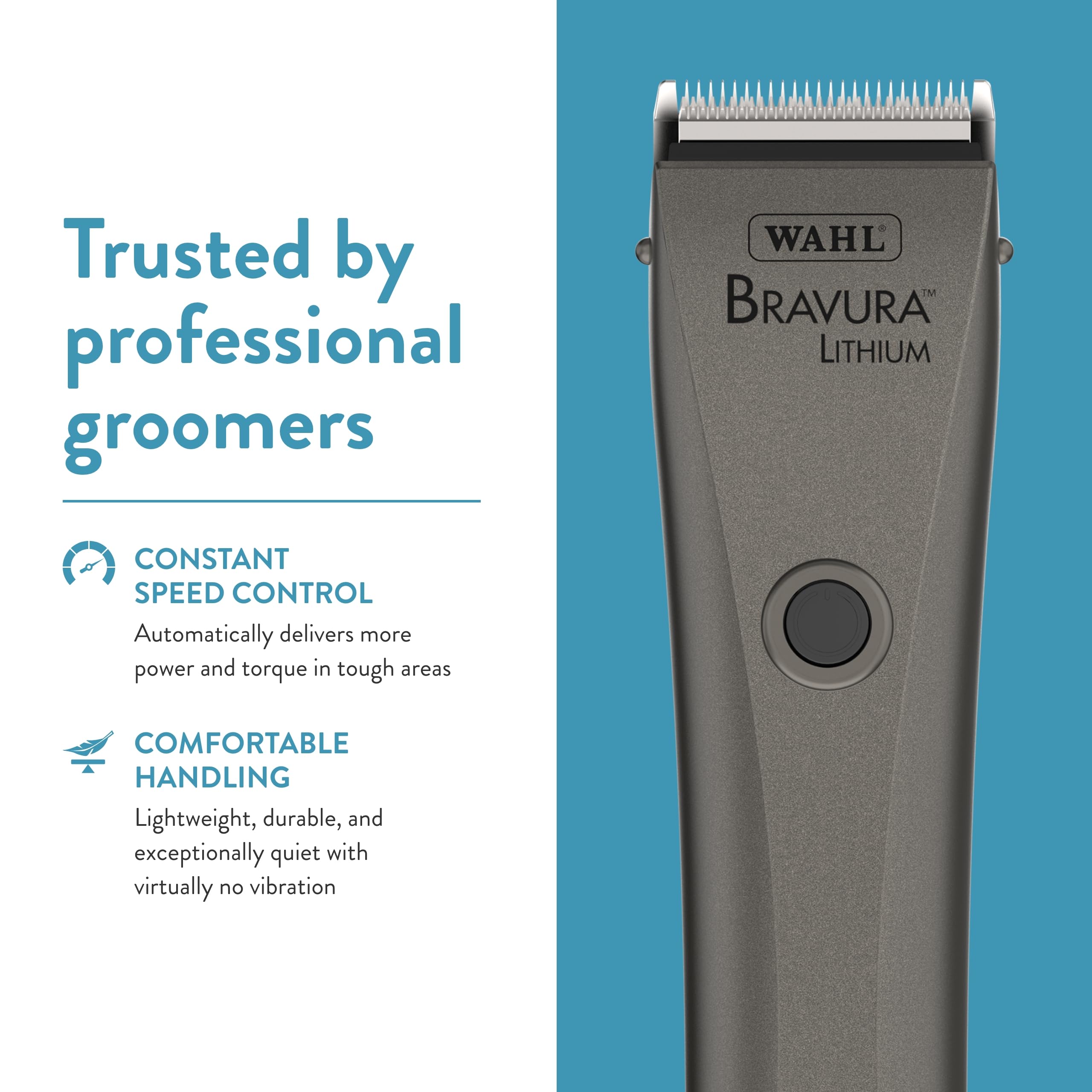 Wahl Bravura charging stand for quick, organized recharging