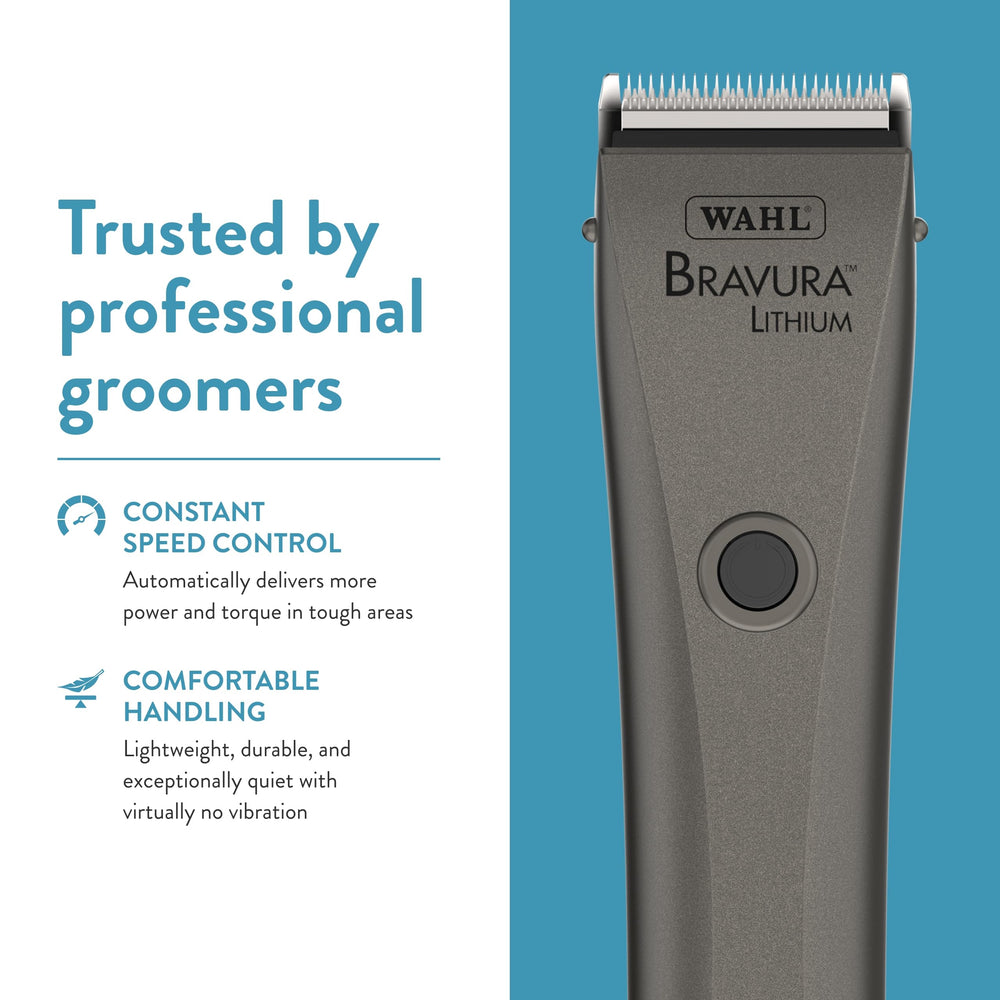 Wahl Bravura charging stand for quick, organized recharging