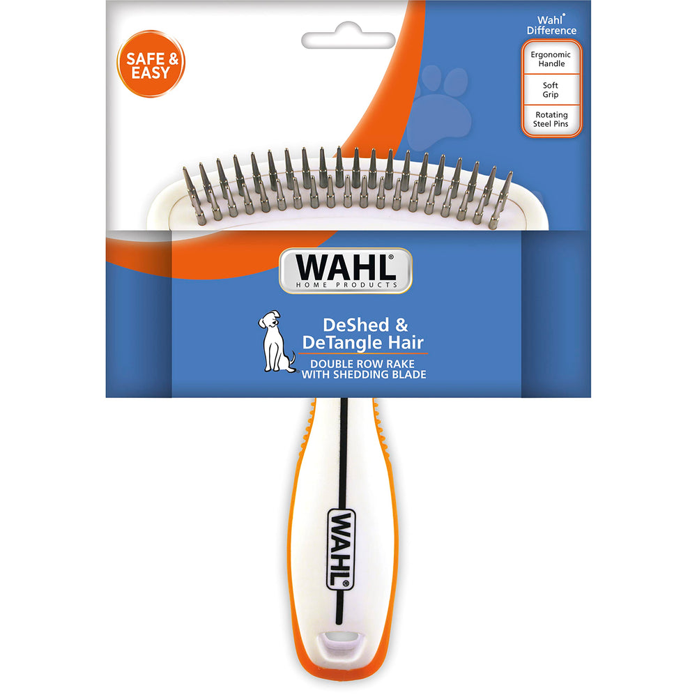 Wahl coat-friendly rake for efficient at-home grooming