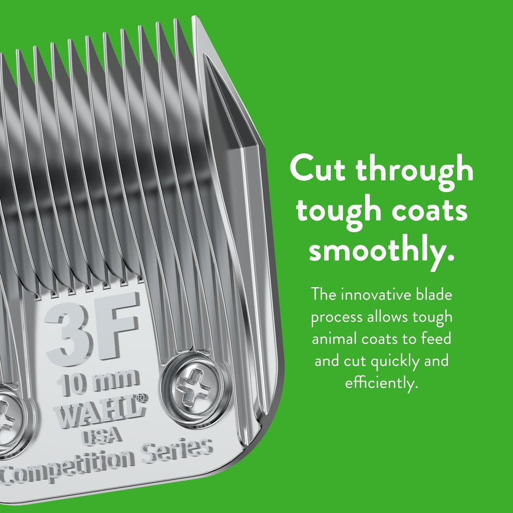 Detachable blade compatibility diagram for Wahl and other brands