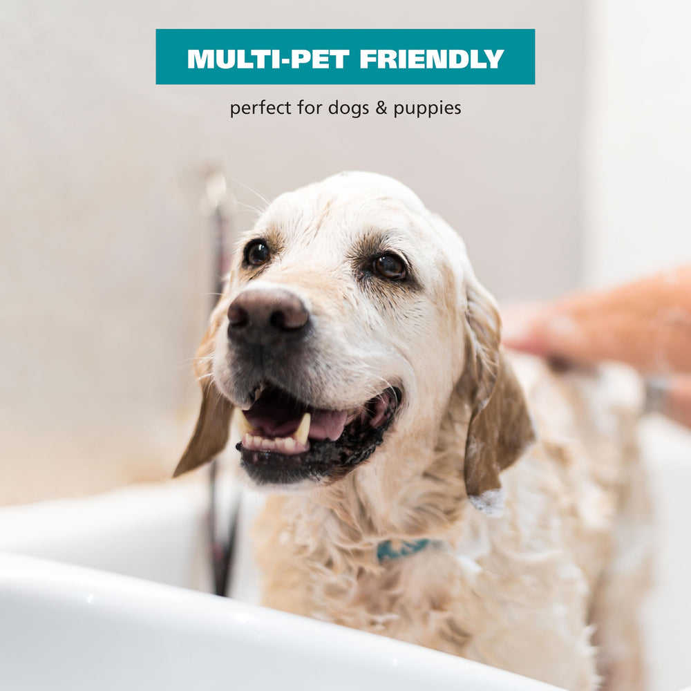 Fragrance-free and dye-free Wahl shampoo label for sensitive pets