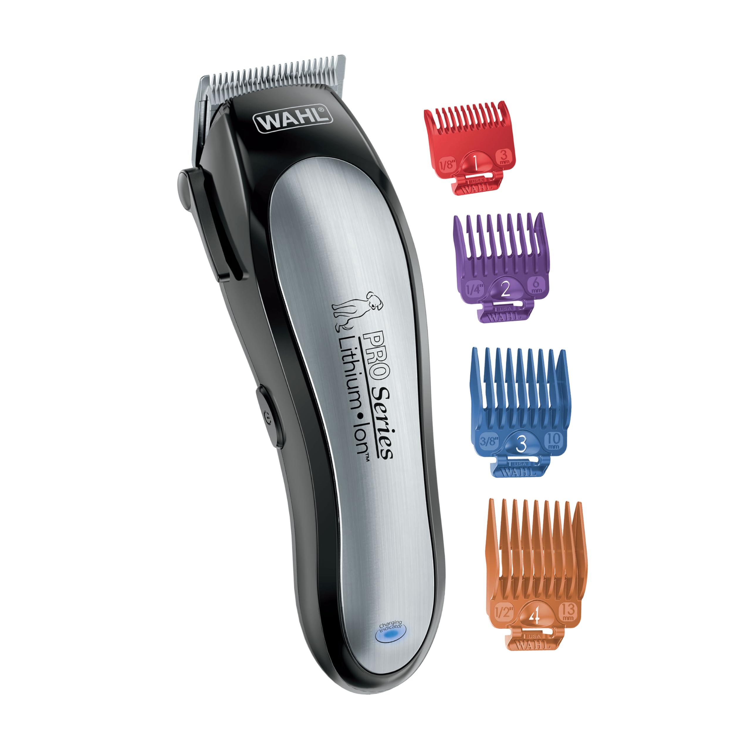 Wahl Lithium Ion Pro Series clipper blade close-up for snag-free grooming at home