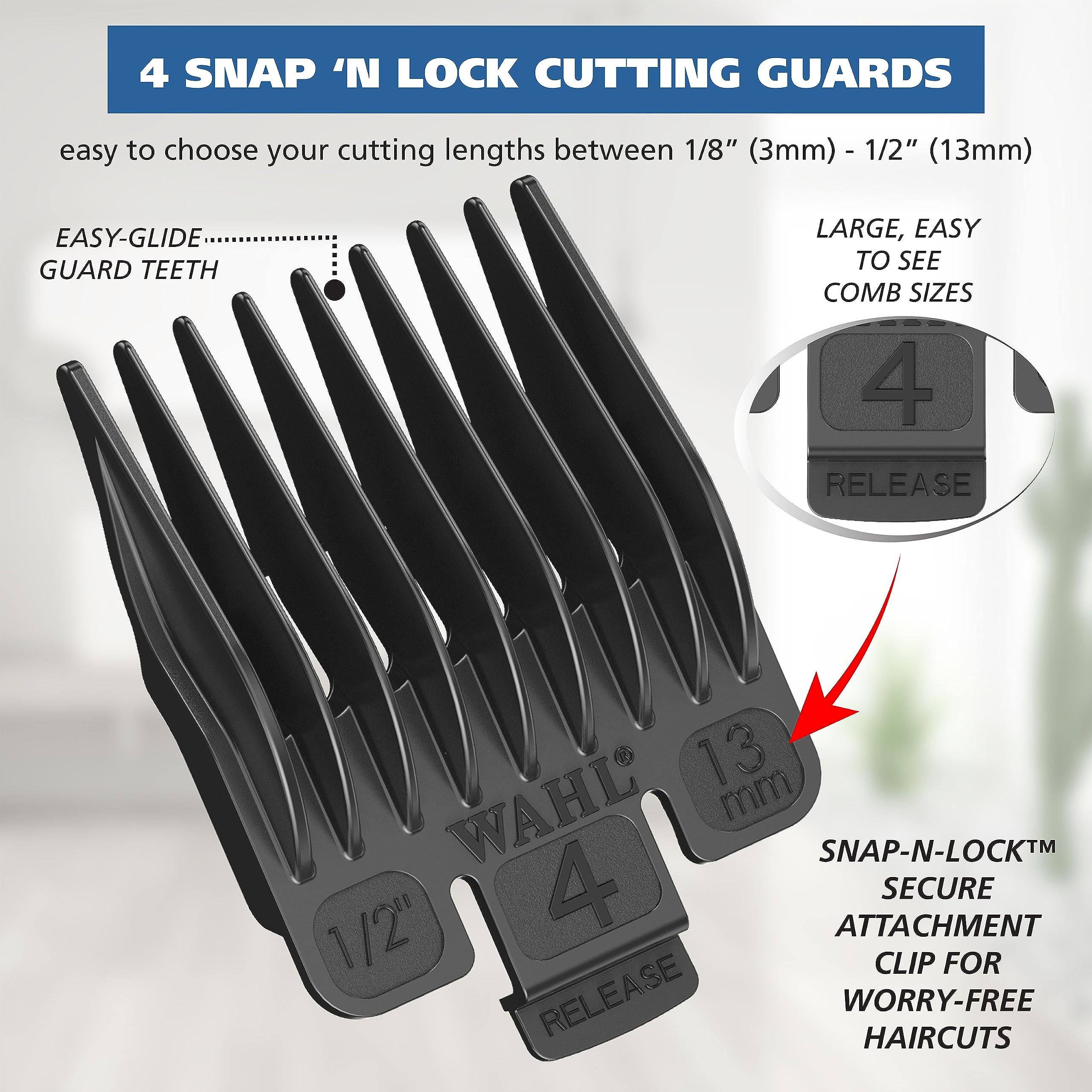 Wahl Power Pro ergonomic handle designed for hard-to-reach areas