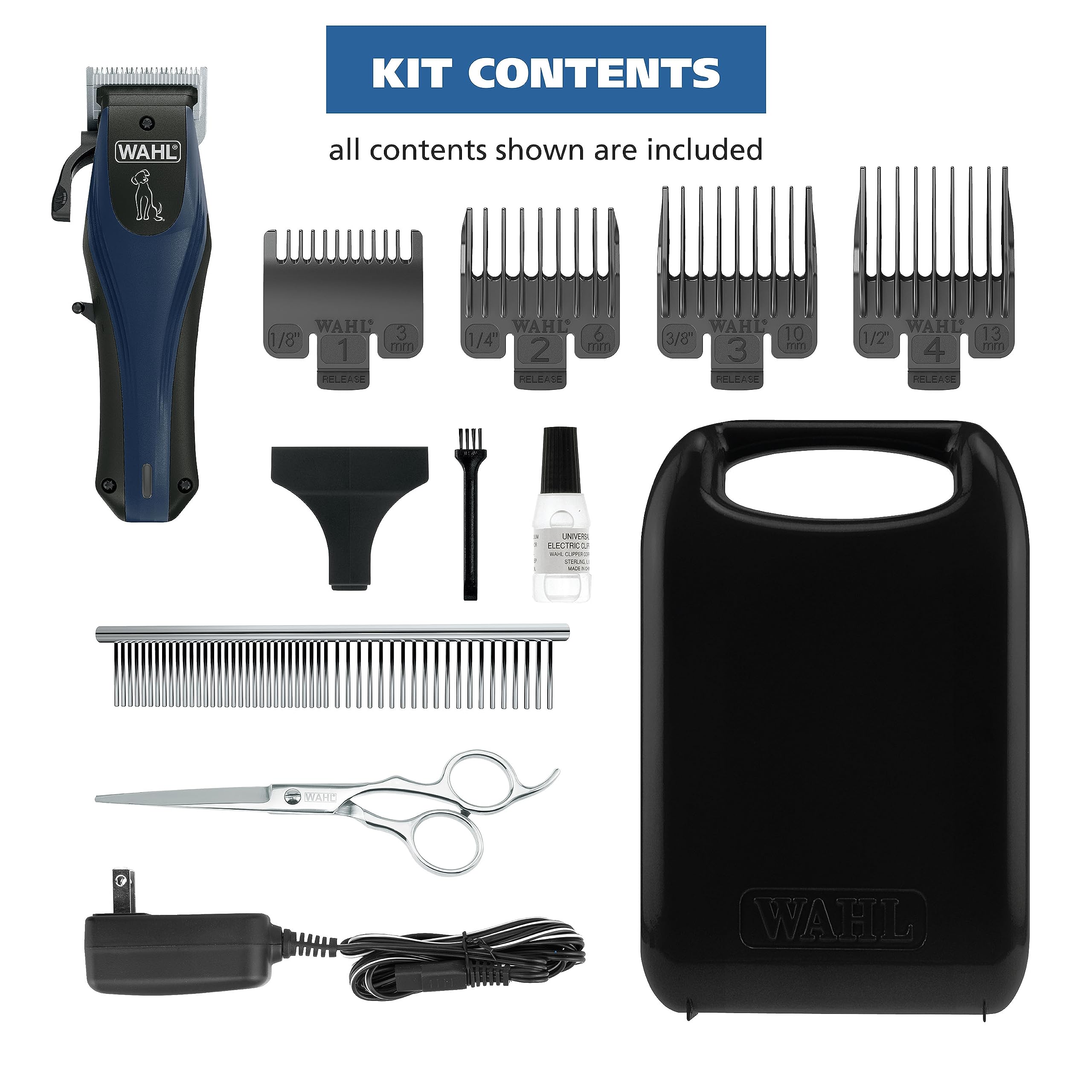 Wahl Power Pro lithium-ion battery indicator highlighting quick-charge readiness