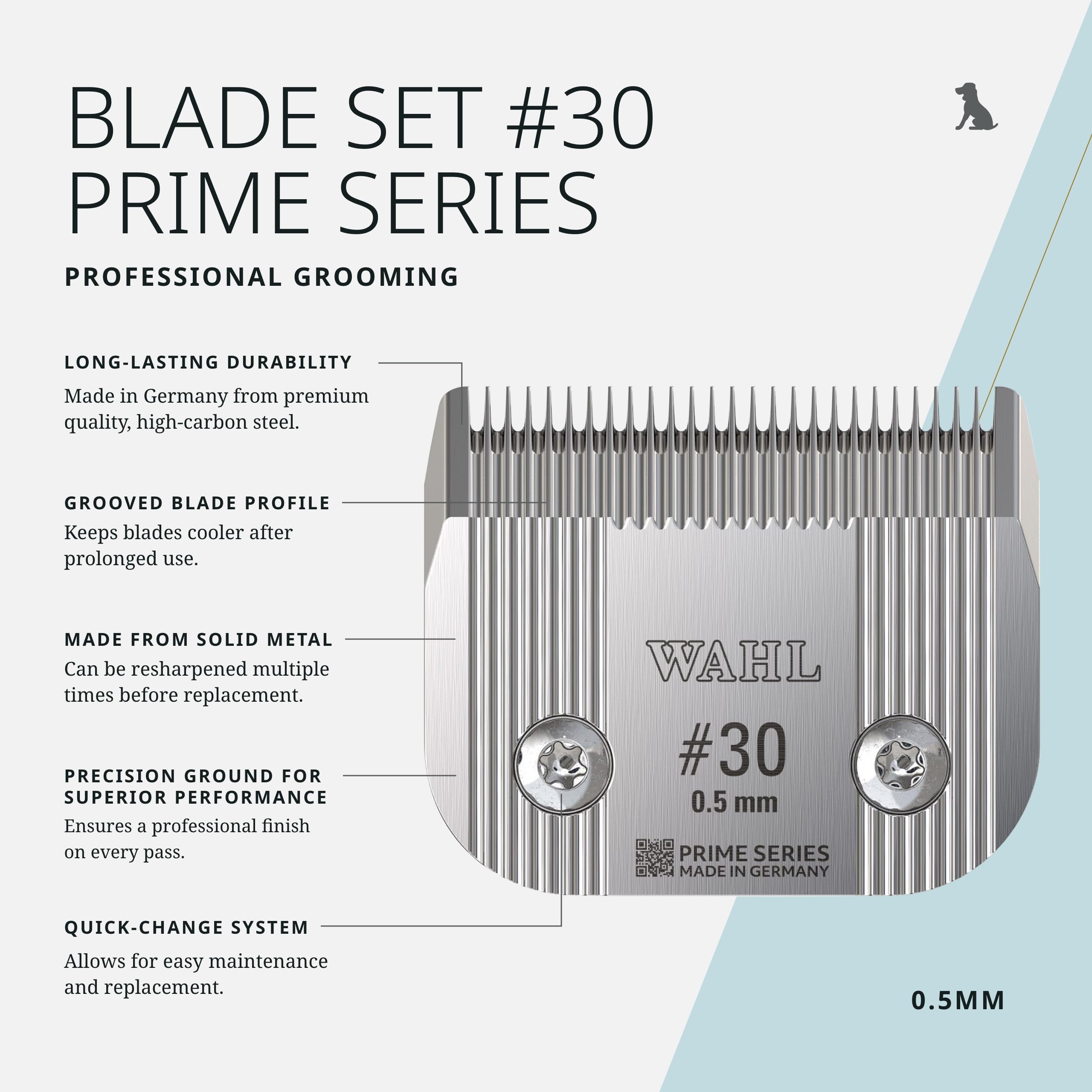 Wahl Prime Series blades detachable system for versatile professional grooming