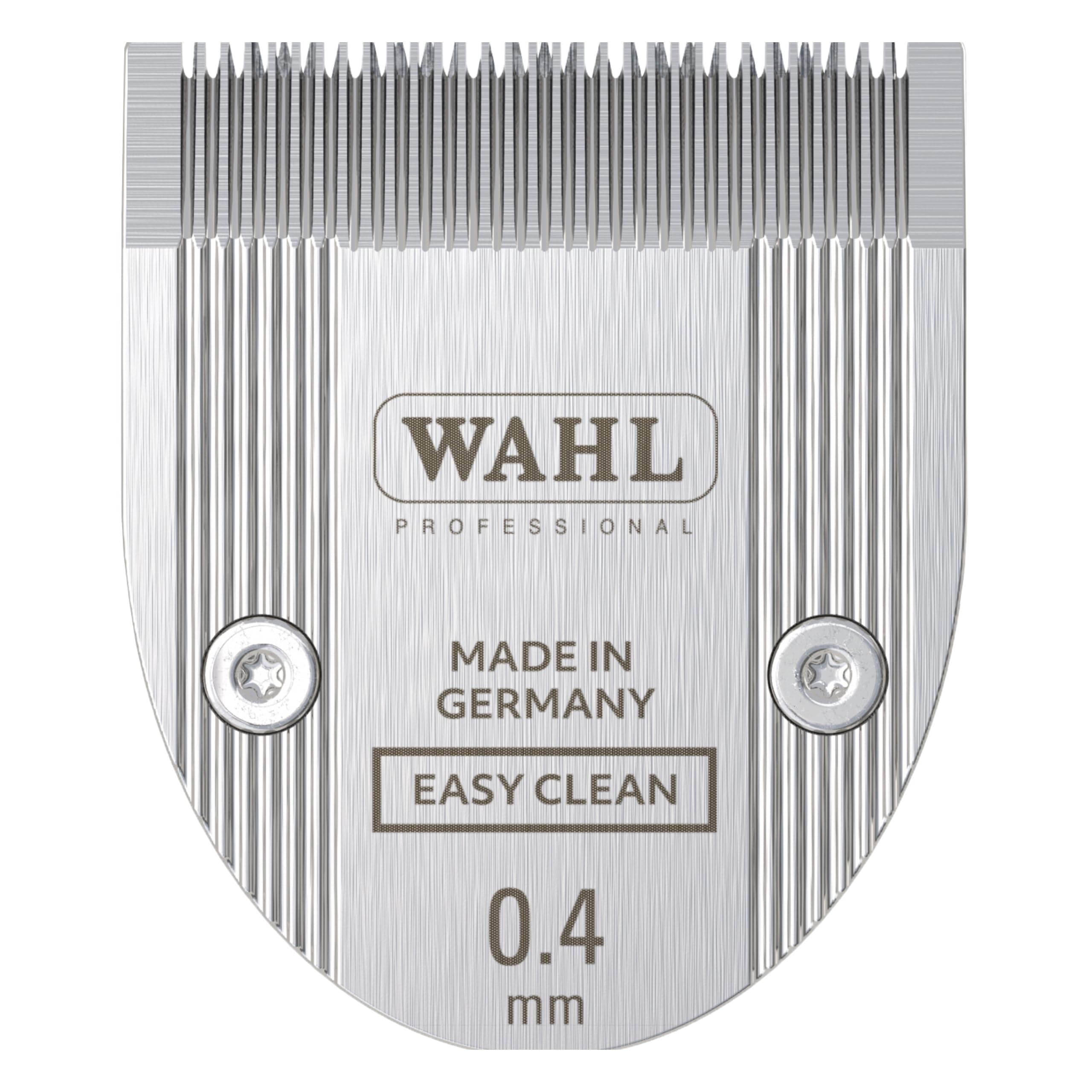 Wahl Pro Animal Easy Clean blade close-up showing durable steel for precise grooming