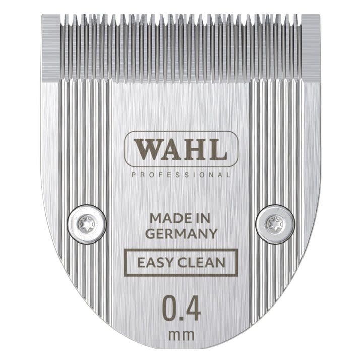 Wahl Pro Animal Easy Clean blade close-up showing durable steel for precise grooming
