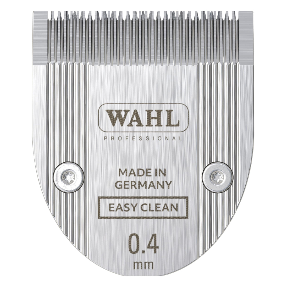 Wahl Pro Animal Easy Clean blade close-up showing durable steel for precise grooming