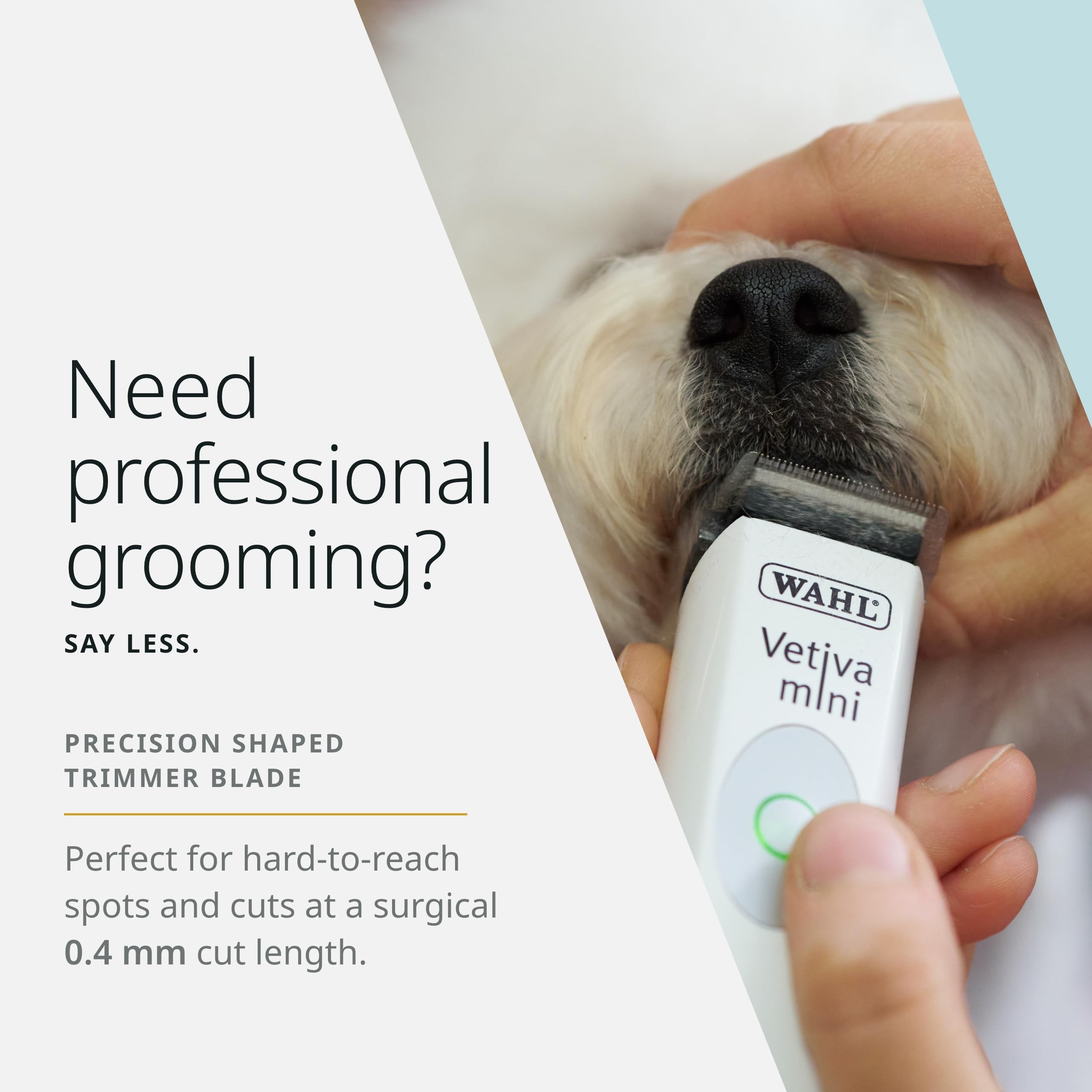 Wahl Pro Animal Easy Clean blade durability for hard-to-reach areas