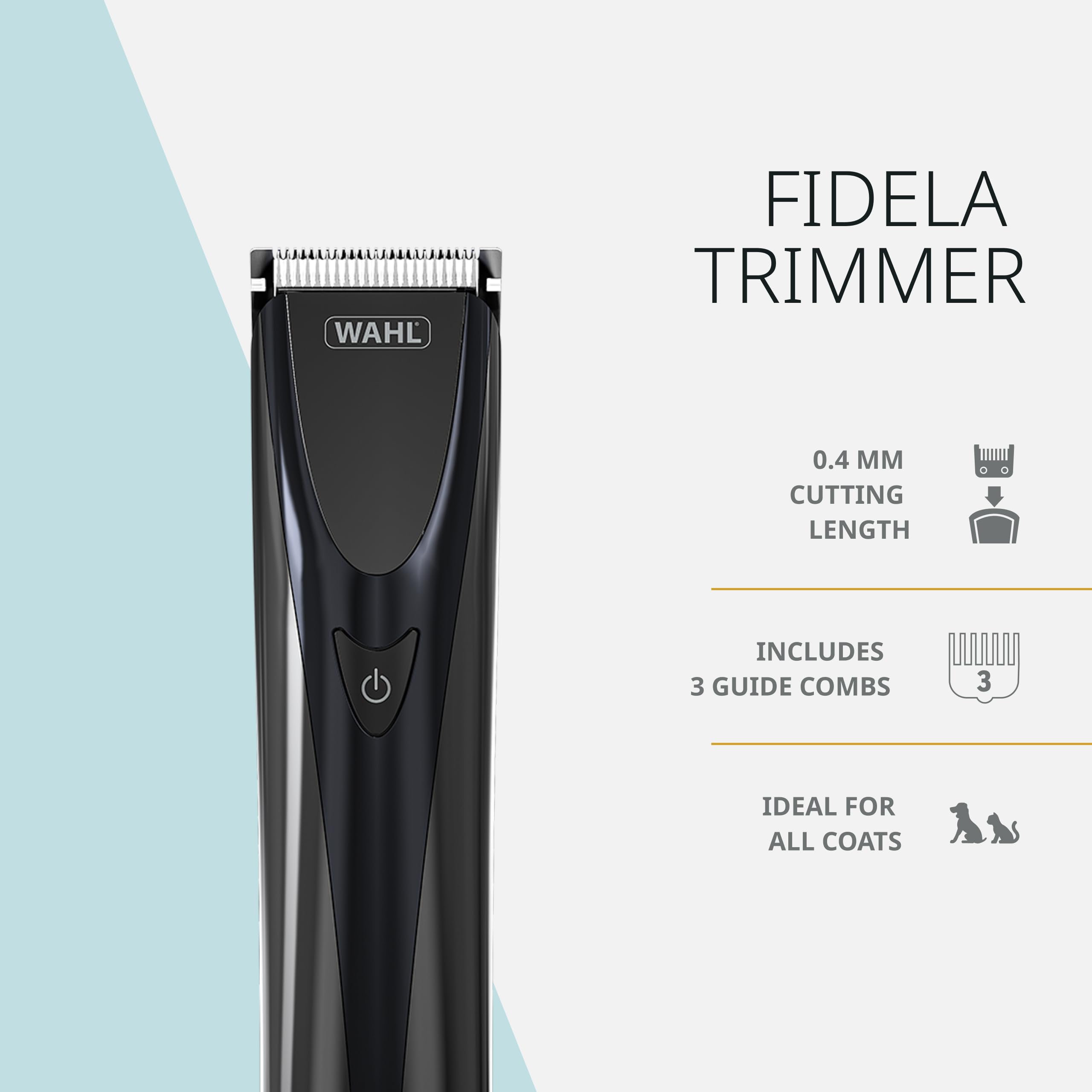 Fidela performs a 0.3mm close cut on coat
