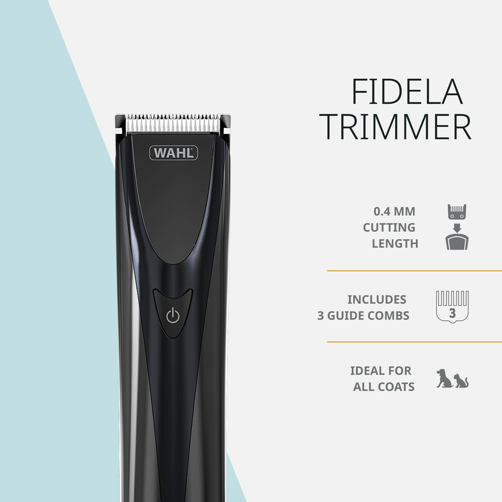 Fidela performs a 0.3mm close cut on coat