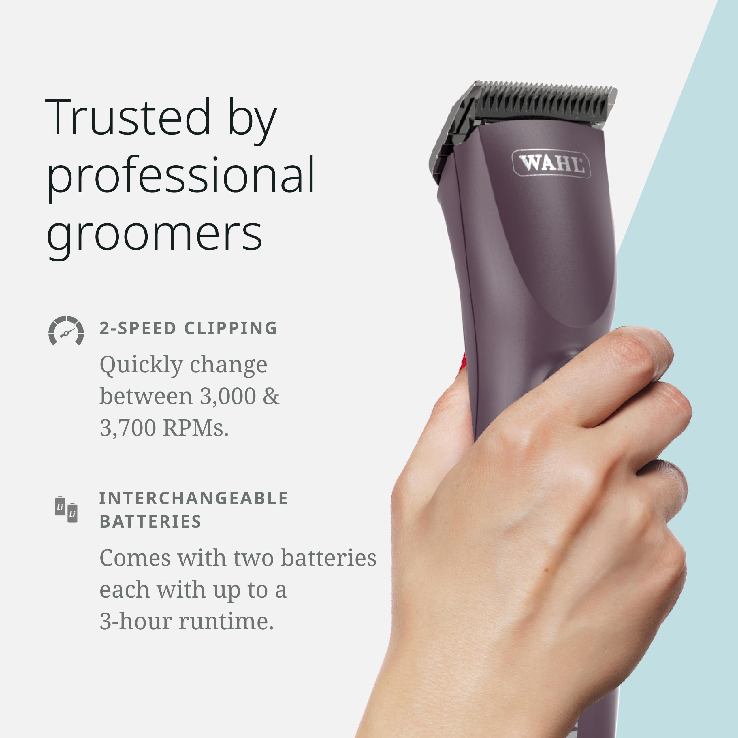 Wahl Pro Animal KM Supera professional grade grooming tool for clinics.