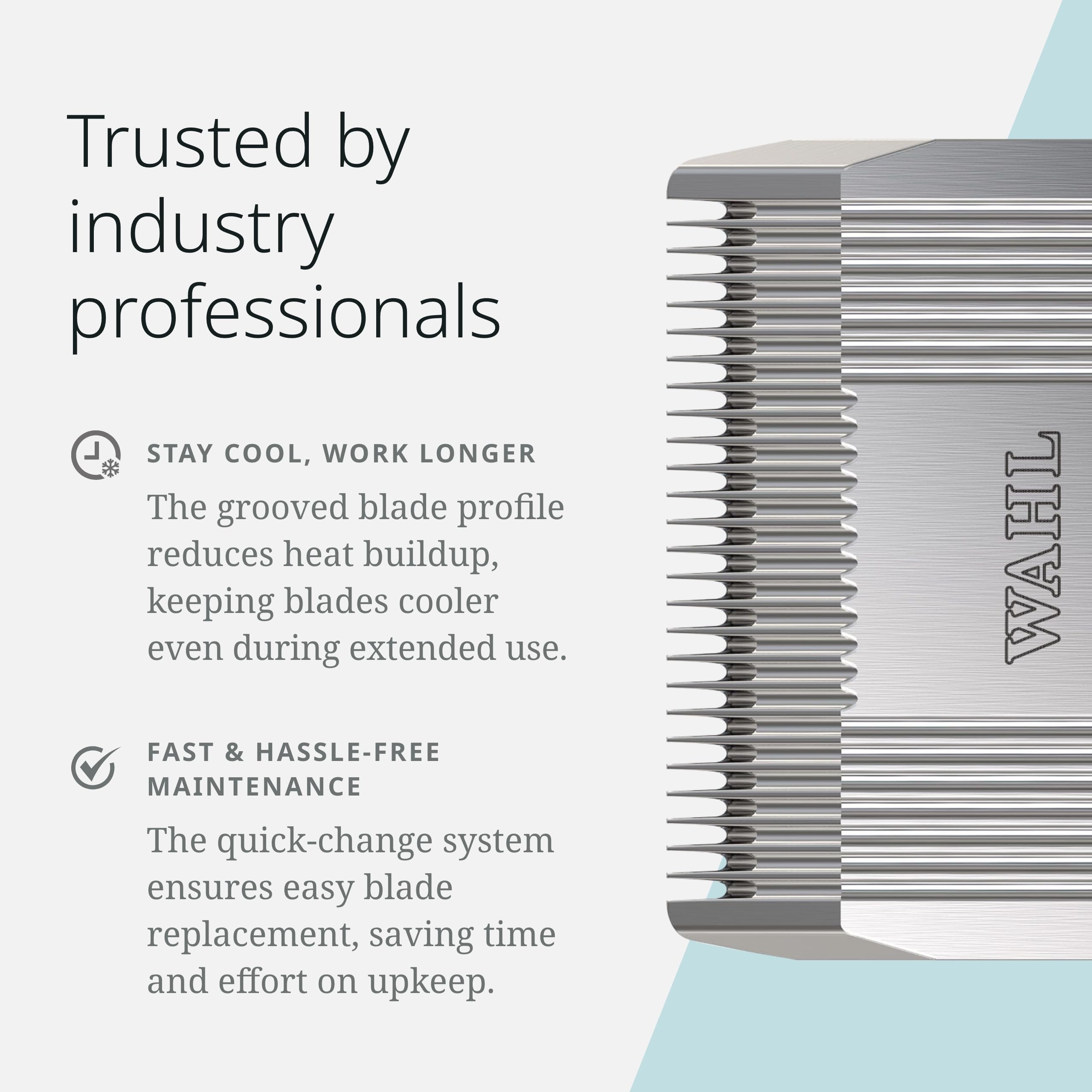 Wahl Pro Animal Prime Series blades German-made durability for precise grooming