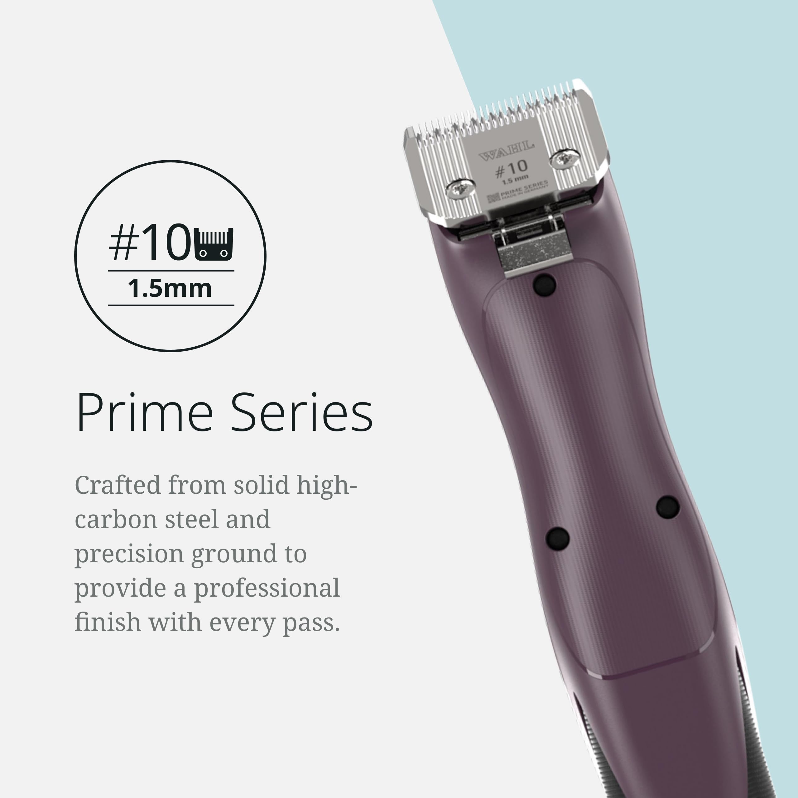 Grooming in action: Wahl Prime blades used on dog, cat, and horse coats