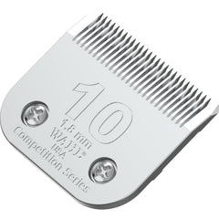 Wahl Professional Animal 10 blade close-up showing precision cut for pet grooming