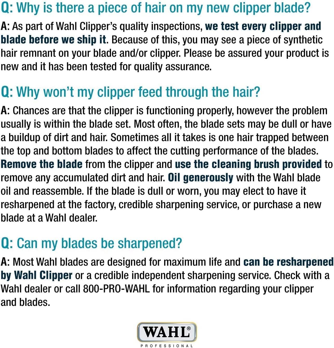 Wahl Professional Animal 5F blade aligned with show-coat trimming setup.