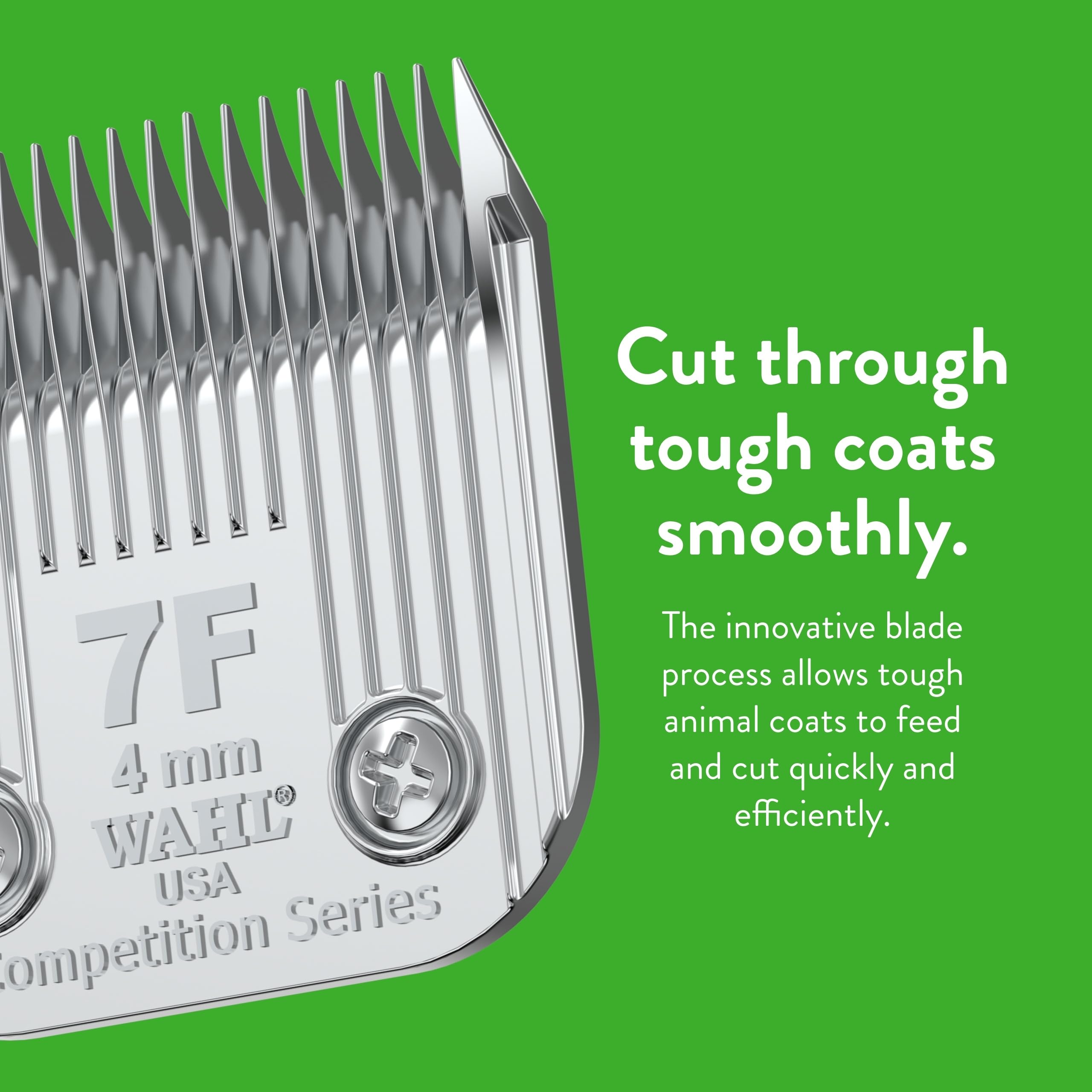 Wahl quality assurance note on a new 7F blade
