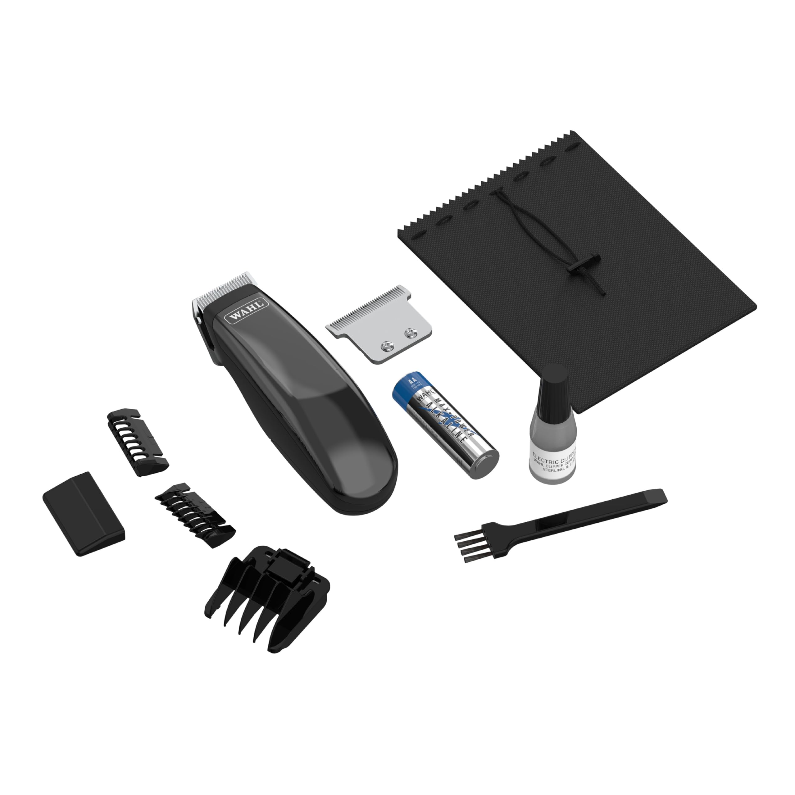 Wahl Super Pocket Pro trims around face ears and paws for precise detailing.