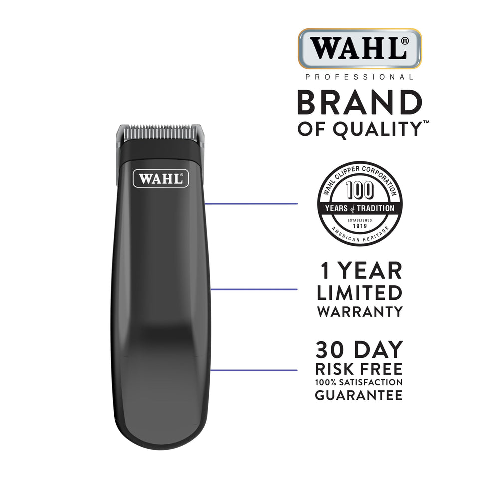 Wahl Super Pocket Pro fits in the hand for stress-free, quick touch-ups.