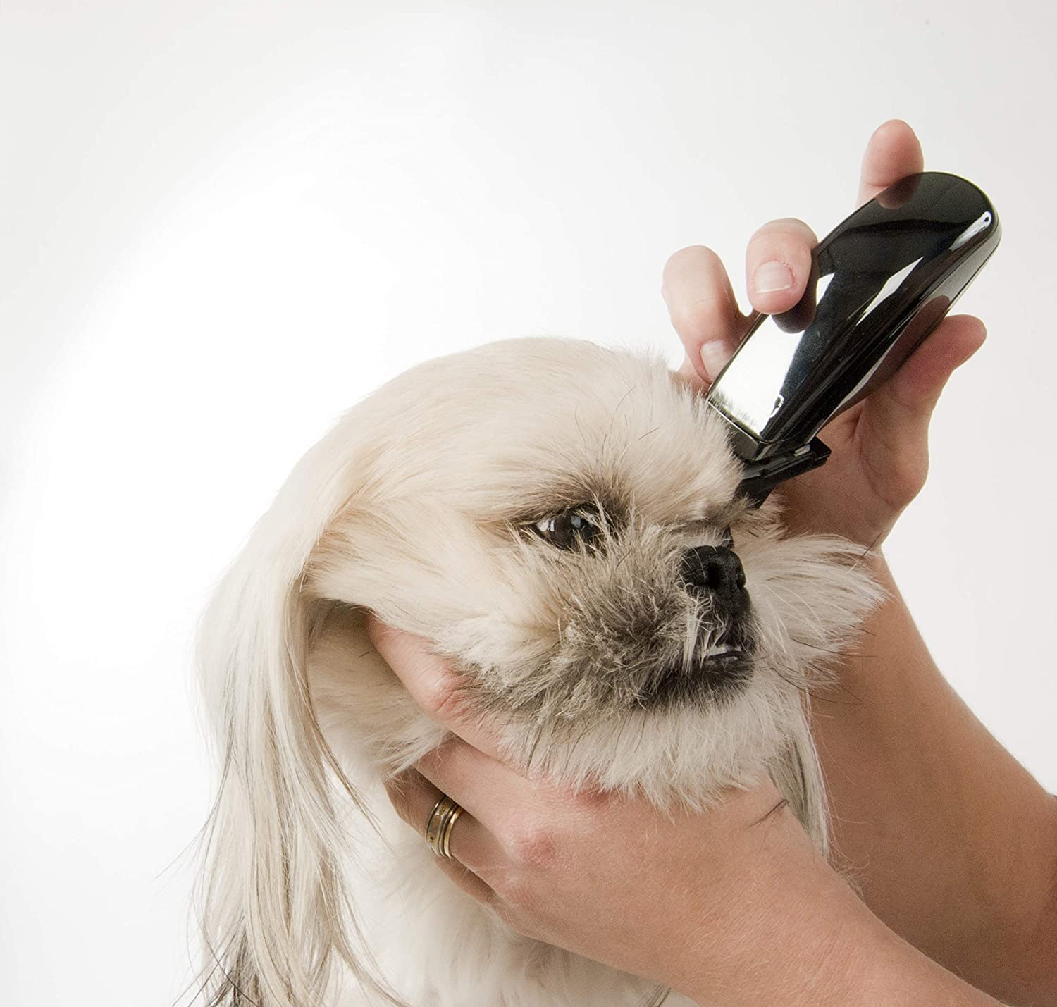 Wahl Super Pocket Pro operates quietly in a compact handheld form.